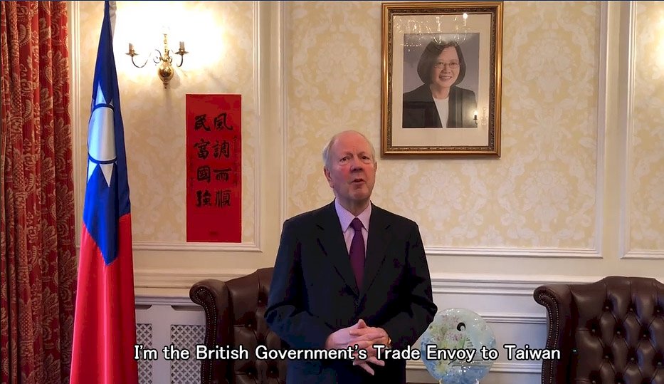 恭賀農曆新年 英國會議員中文拜年