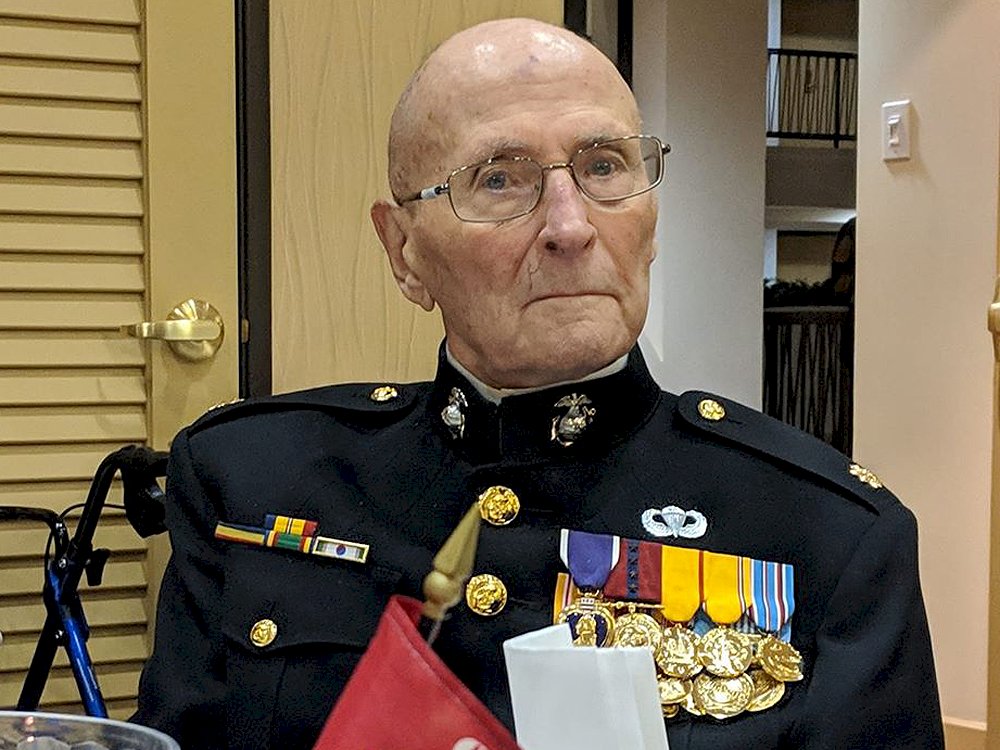 104歲美國老兵過情人節 7萬張卡片愛相隨