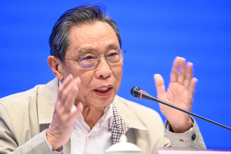 鍾南山：病毒不看人種 大城市完全清零不現實