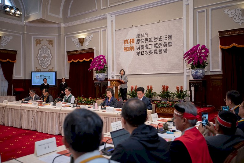 找回原民歷史及語言 蔡總統：現在只是關鍵第一步