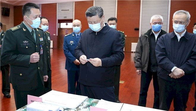 習近平抵武漢 將慰問醫護和患者