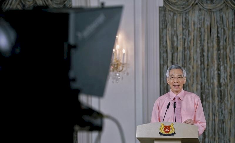 李顯龍：新加坡疫情受控 不封城不調升紅色警戒