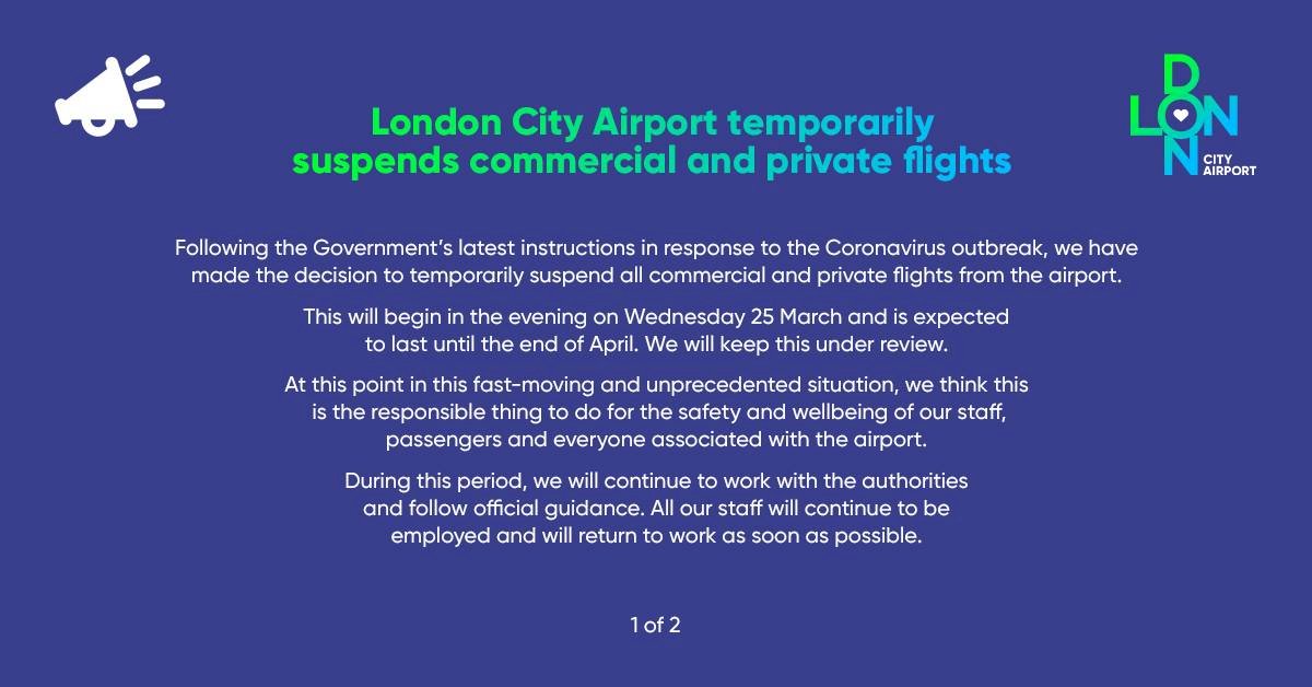 受累武漢肺炎疫情 英國機場關閉法國地鐵減班