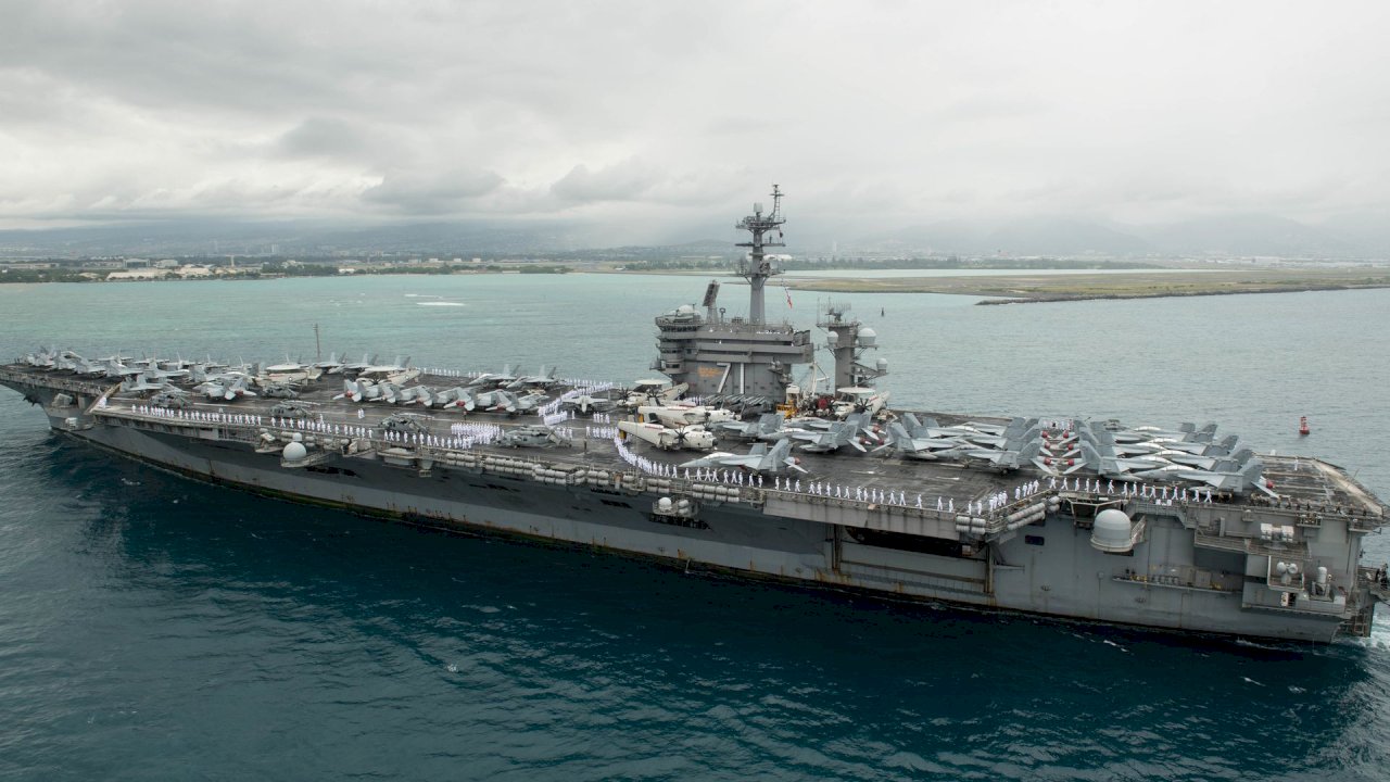 美航艦羅斯福號染疫撤數千人 未排除懲處艦長