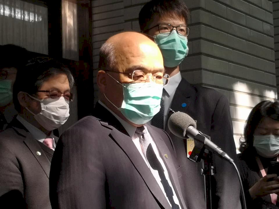 譚德塞指控台人身攻擊 蘇貞昌：無的放矢應道歉