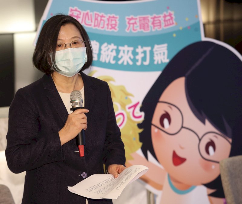 總統：台灣應完整參與WHO 才更有能力幫助他國