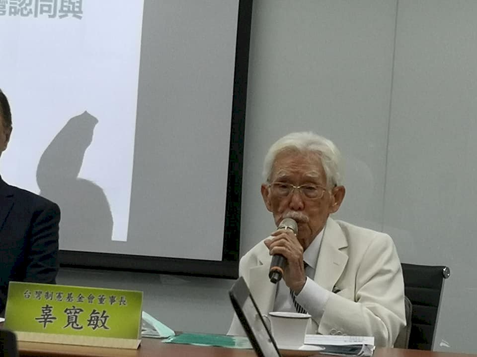 府遭駭文件指不續聘資政？辜寬敏：陳菊當面請託 已同意續任