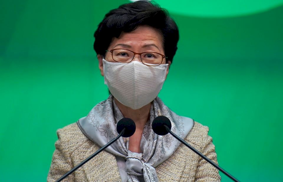 批美雙重標準 林鄭月娥：用有色眼鏡看香港