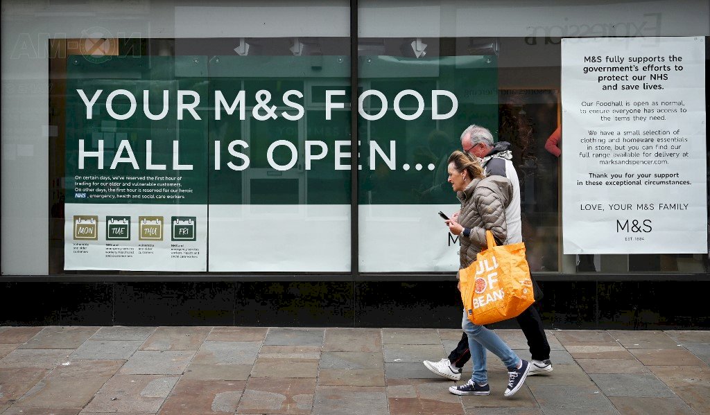 疫情趨緩逐步解禁 英格蘭商店6月15日恢復營業