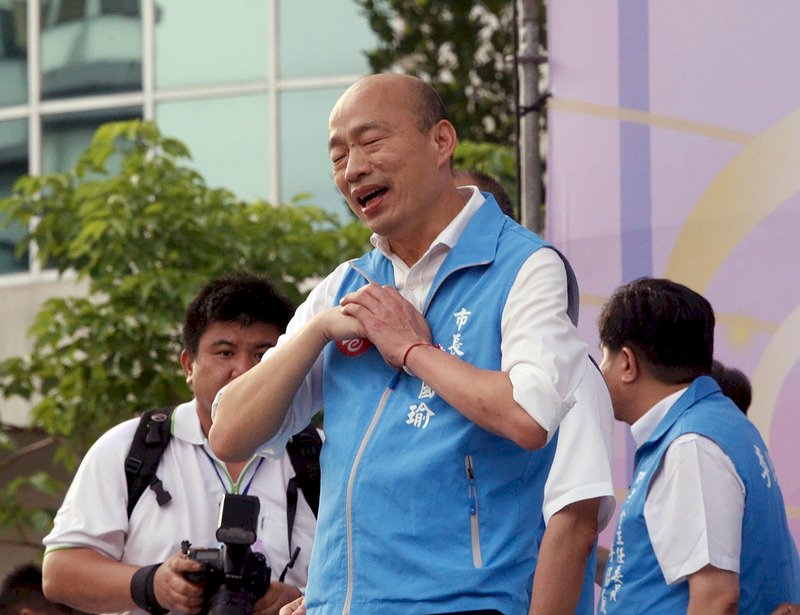 韓國瑜擬選前之夜站台恐激化藍綠 3候選人各自解讀
