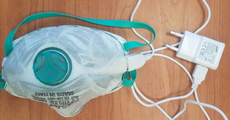 以色列發明自潔口罩 手機充電器就可加熱殺死病毒