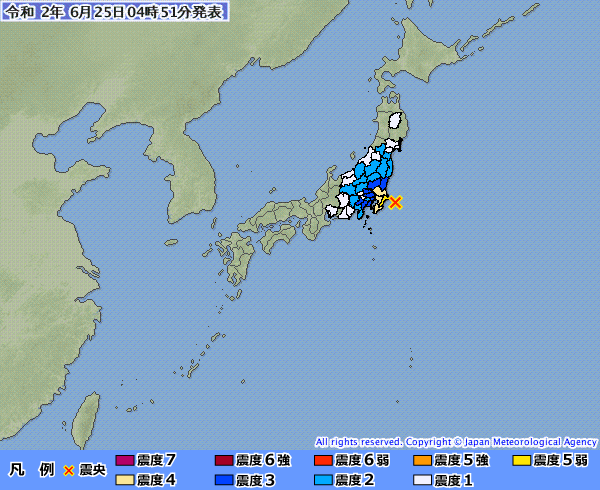 日本千葉清晨地牛翻身 研判311大地震餘震