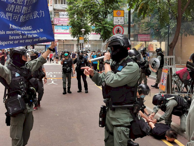 陸祭香港國安法 NGO暫難想像和港互動