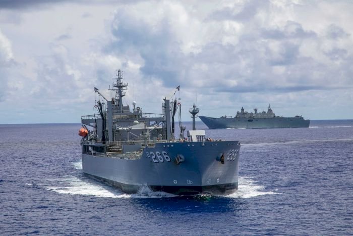 路透：台灣稱澳洲軍艦航經台海