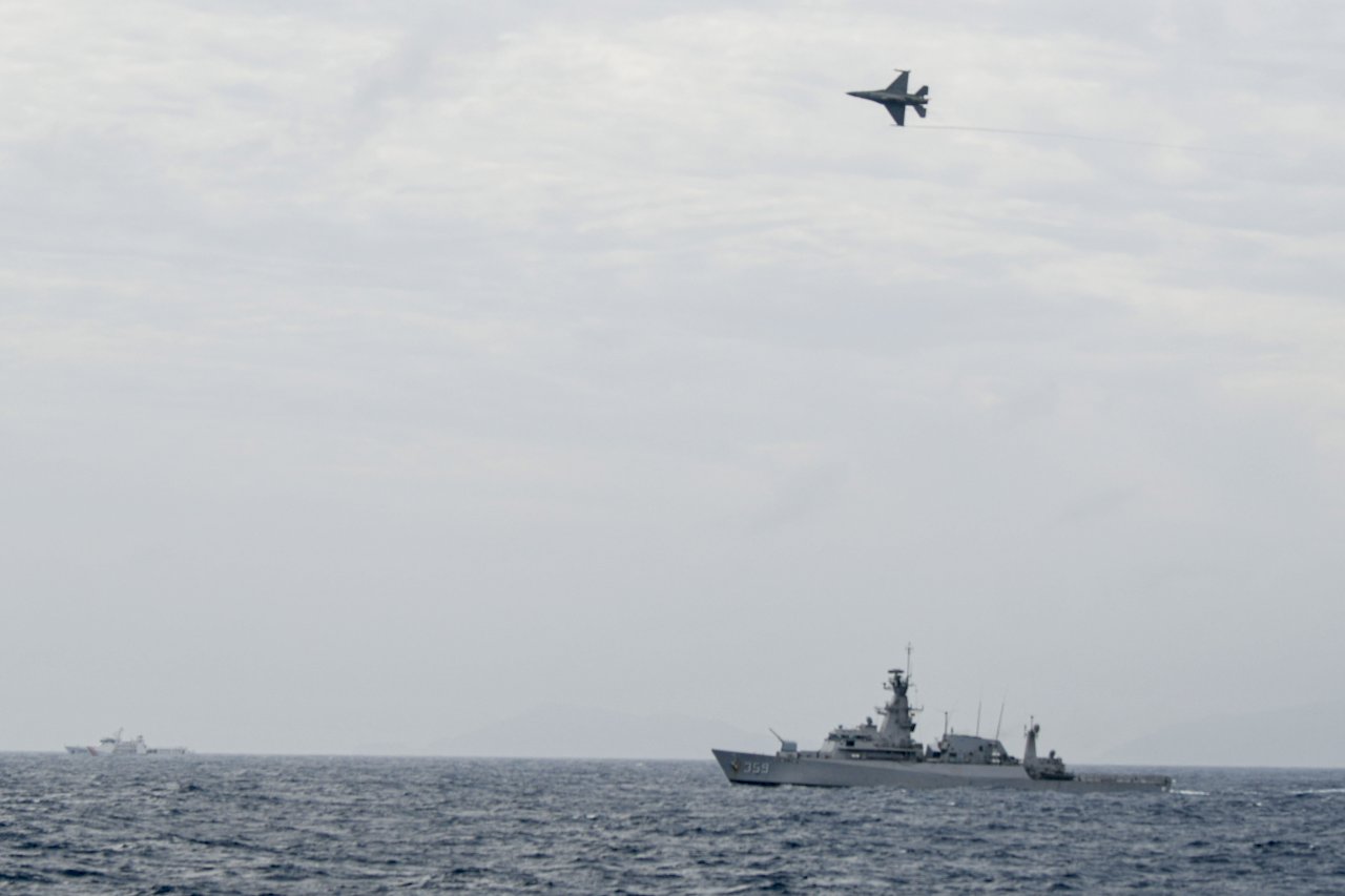 印尼海軍爭議水域軍演 模擬海上戰役捍衛主權