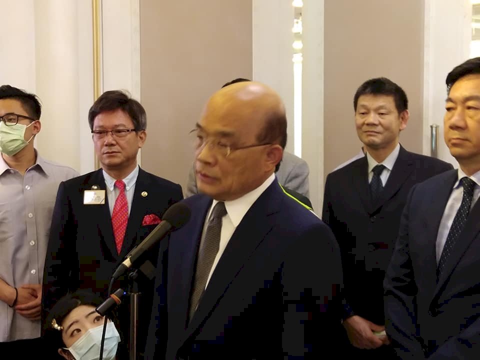 核定給高雄4千億侯友宜好羨慕 蘇揆：新北巿也補助很多