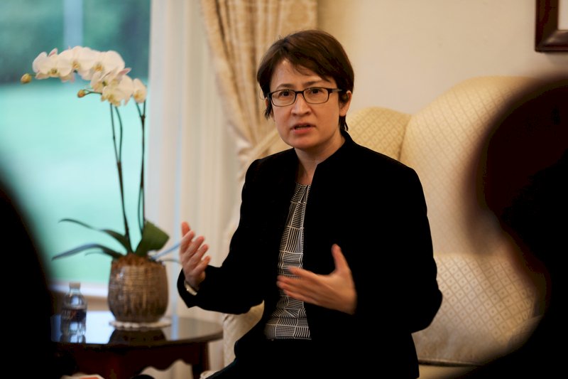 蕭美琴：中國圍台軍演恫嚇 反提升各國訪台意願