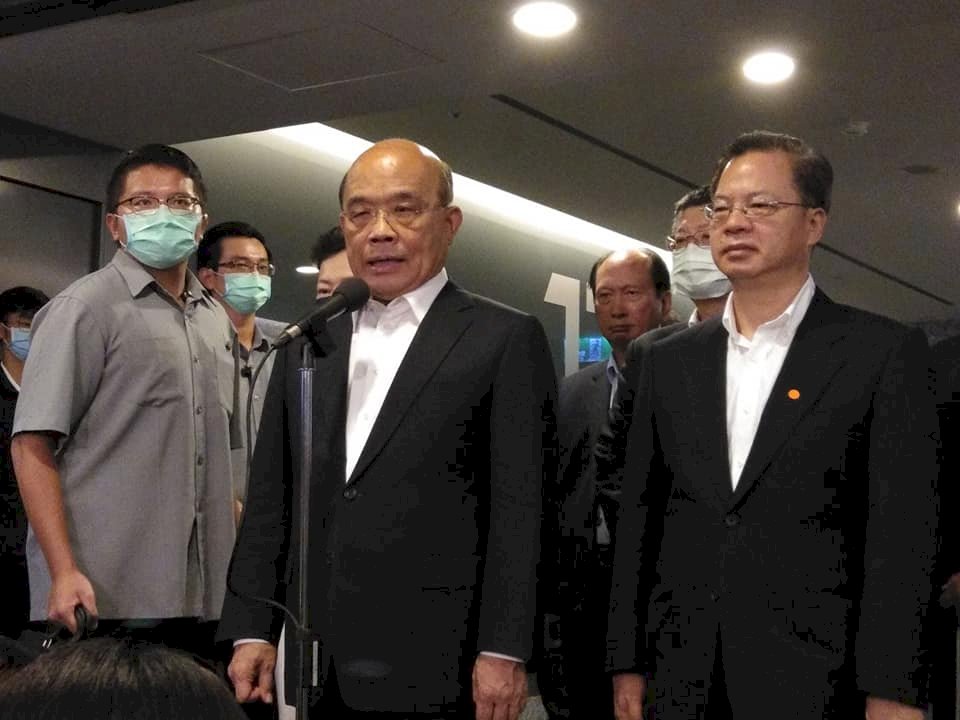 李大維任府秘書長 蘇貞昌：歷練完整、合適人選