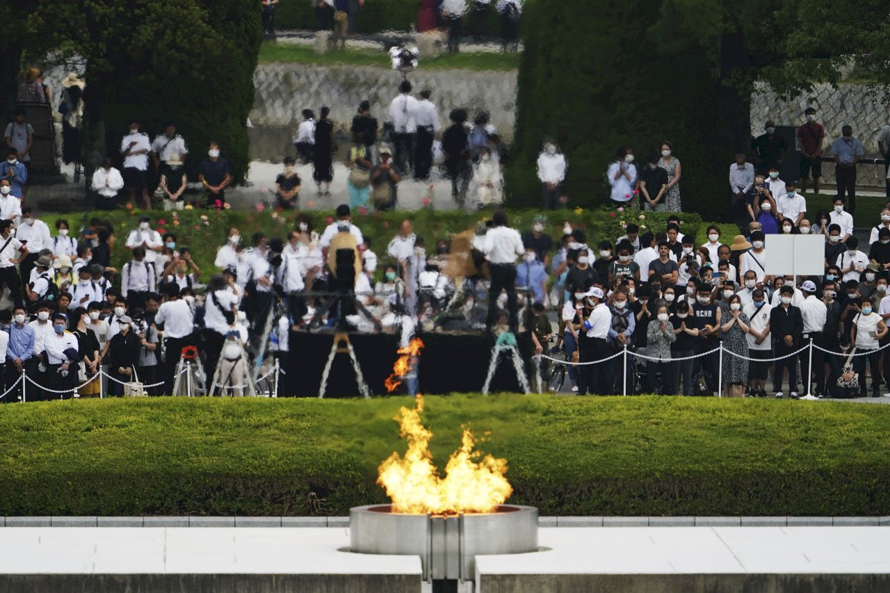 廣島原爆75週年 日本重申不簽禁止核武器條約