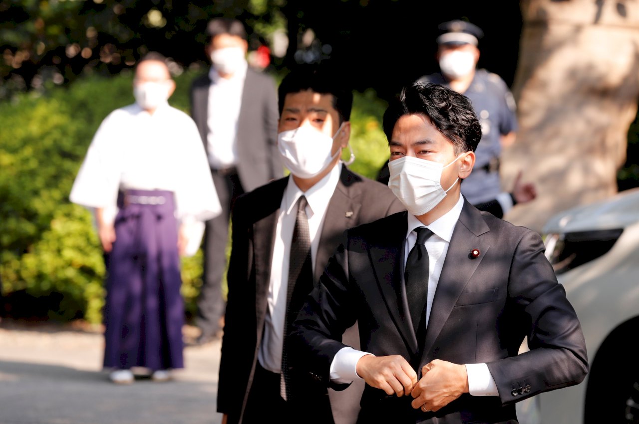 二戰結束75年周年 日本2閣員參拜靖國神社