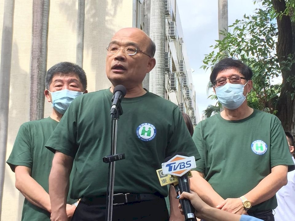 陳時中選台北市長呼聲高 蘇揆：肯定陳會是大熱門