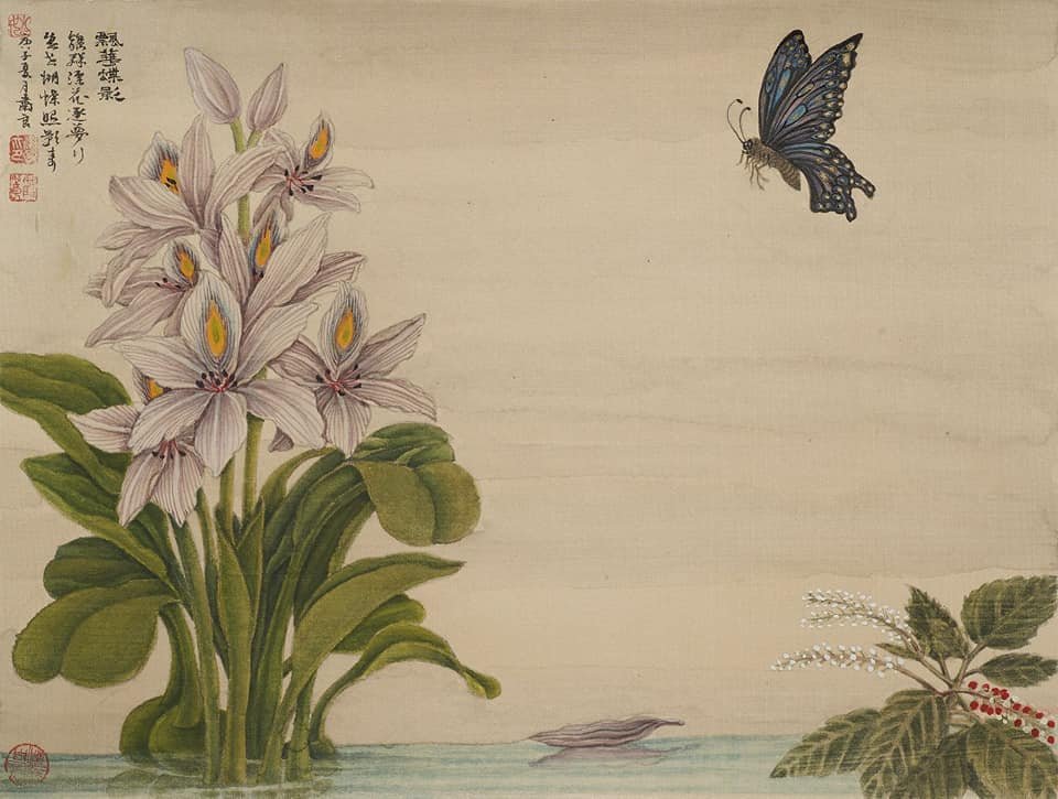 「曾肅良當代春夏花卉彩墨創作展」寄寓隱逸心志