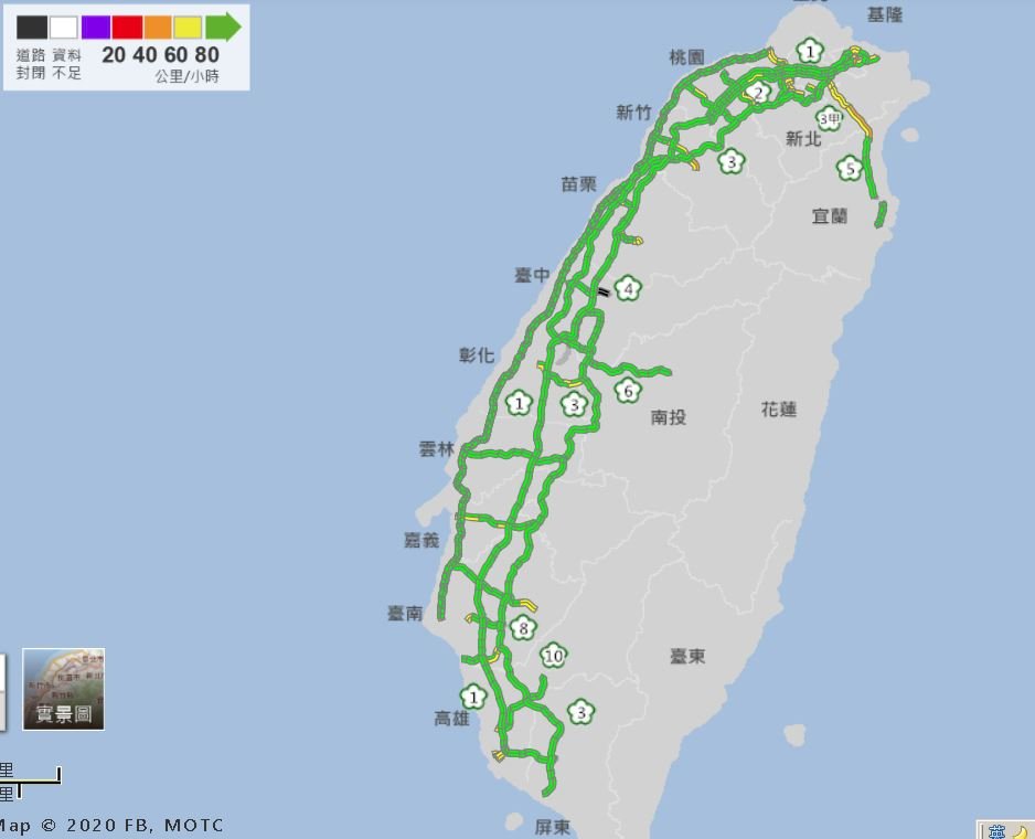 收假日國道暫大致順暢 九路段恐車多壅塞