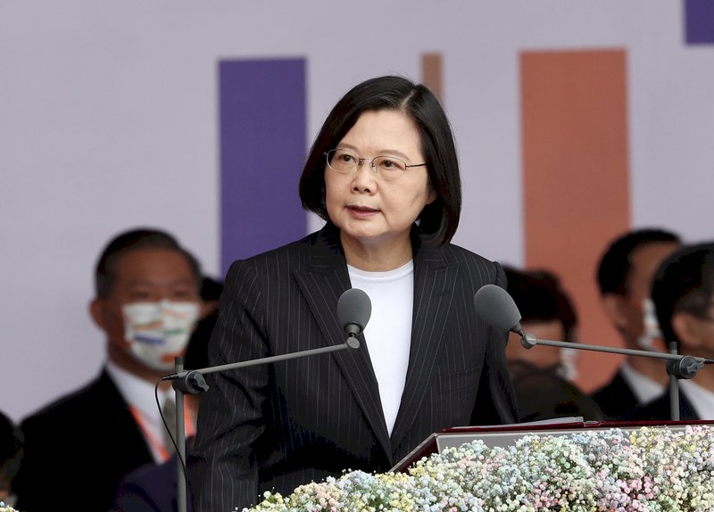 國慶談話 總統：兩岸須相互善意尊重 共商和平相處共存