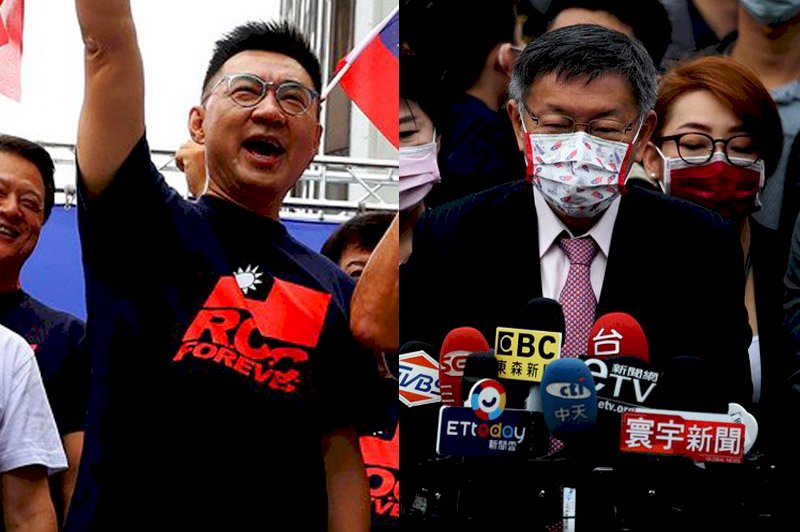 國慶日談兩岸 江啟臣籲雙方開啟對話 柯文哲指台灣不會因怕死傷而懼戰