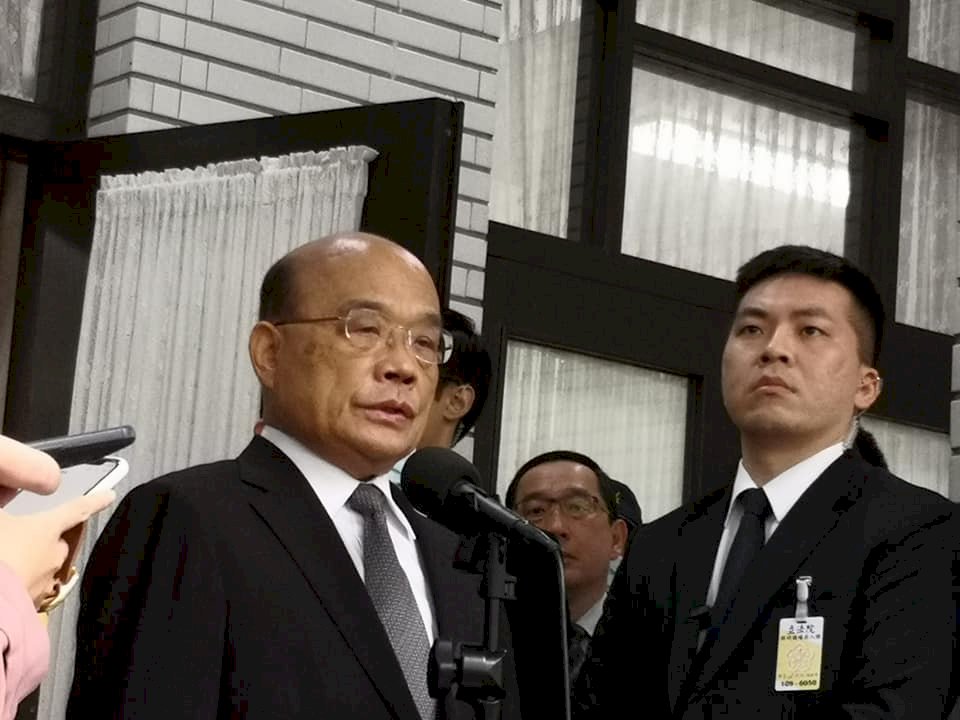 中國續炒台諜認罪 蘇貞昌：中國不必疑神疑鬼