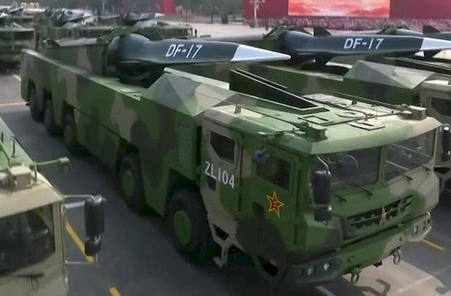 南早：共軍東南沿海部署東風17飛彈