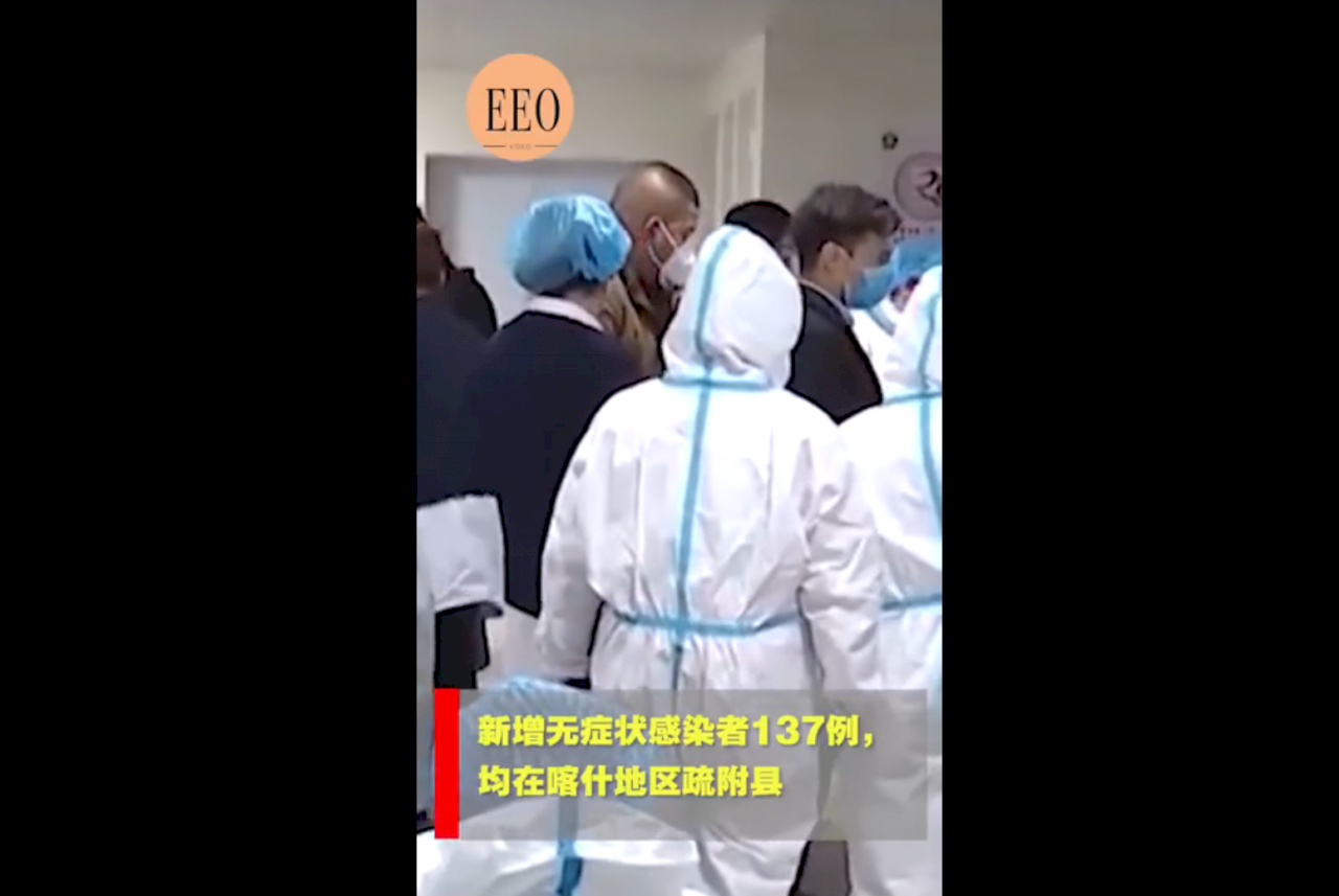 新疆成衣廠爆疫情 無症狀感染者創中國近7個月新高