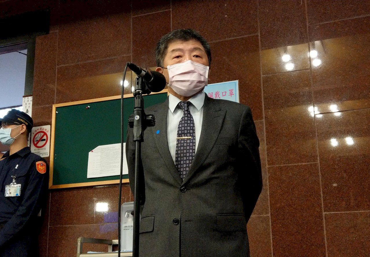 陳時中：國產疫苗研發進度樂觀 樂意當人體試驗受試者