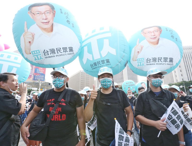 秋鬥下午登場 柯文哲、韓國瑜支持但不參與