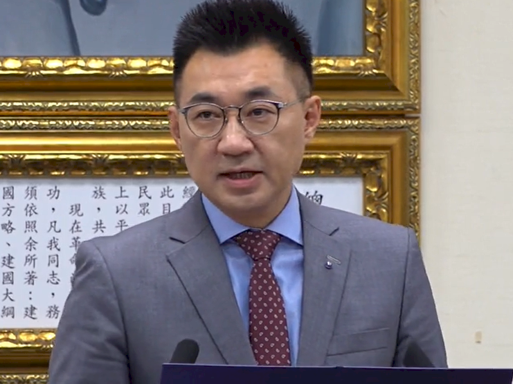 「等您上舞台跟人民溝通」 江啟臣再籲蔡總統同意萊豬辯論