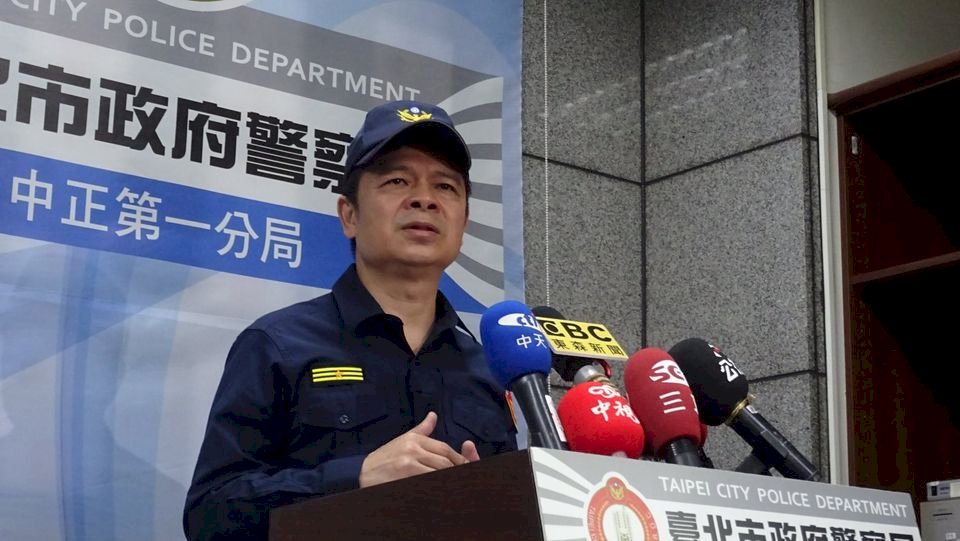 中正一分局：丁怡銘做筆錄 絕無享受特權