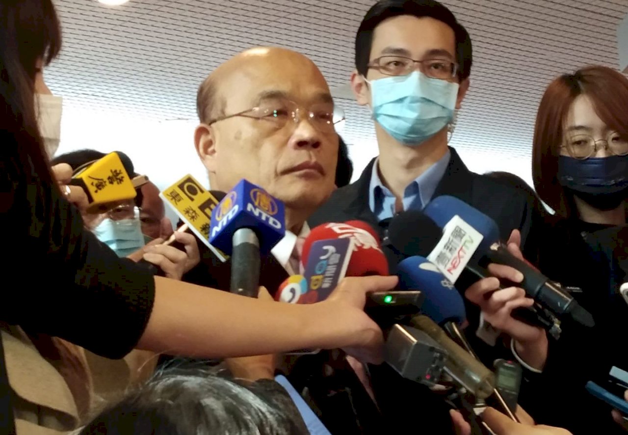 藍營告發違反社維法 蘇貞昌：政治運作不好