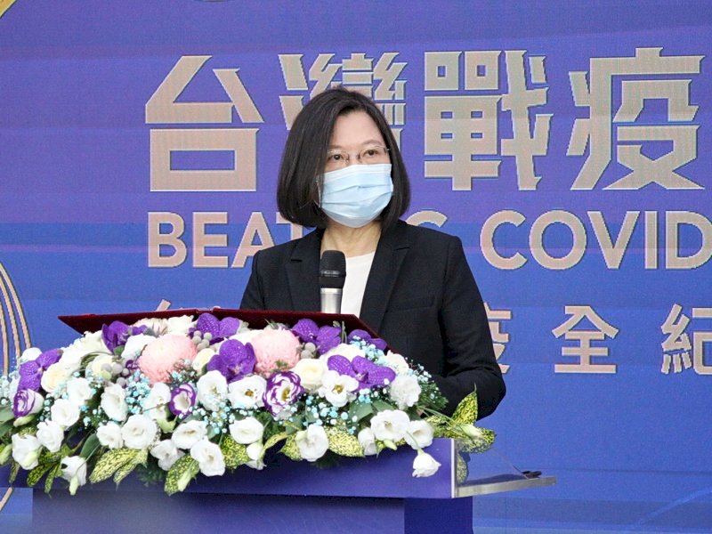 台灣戰疫全紀錄 總統：讓世界看到台灣人積極貢獻