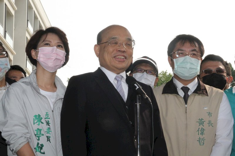 使用三倍券打統編遭質疑 蘇揆：沒要報公帳 不知有人多事