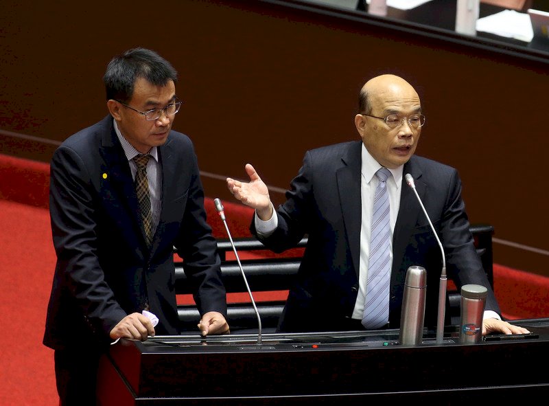 蘇貞昌：陳吉仲還沒提辭職書 有人急放話非常惡劣