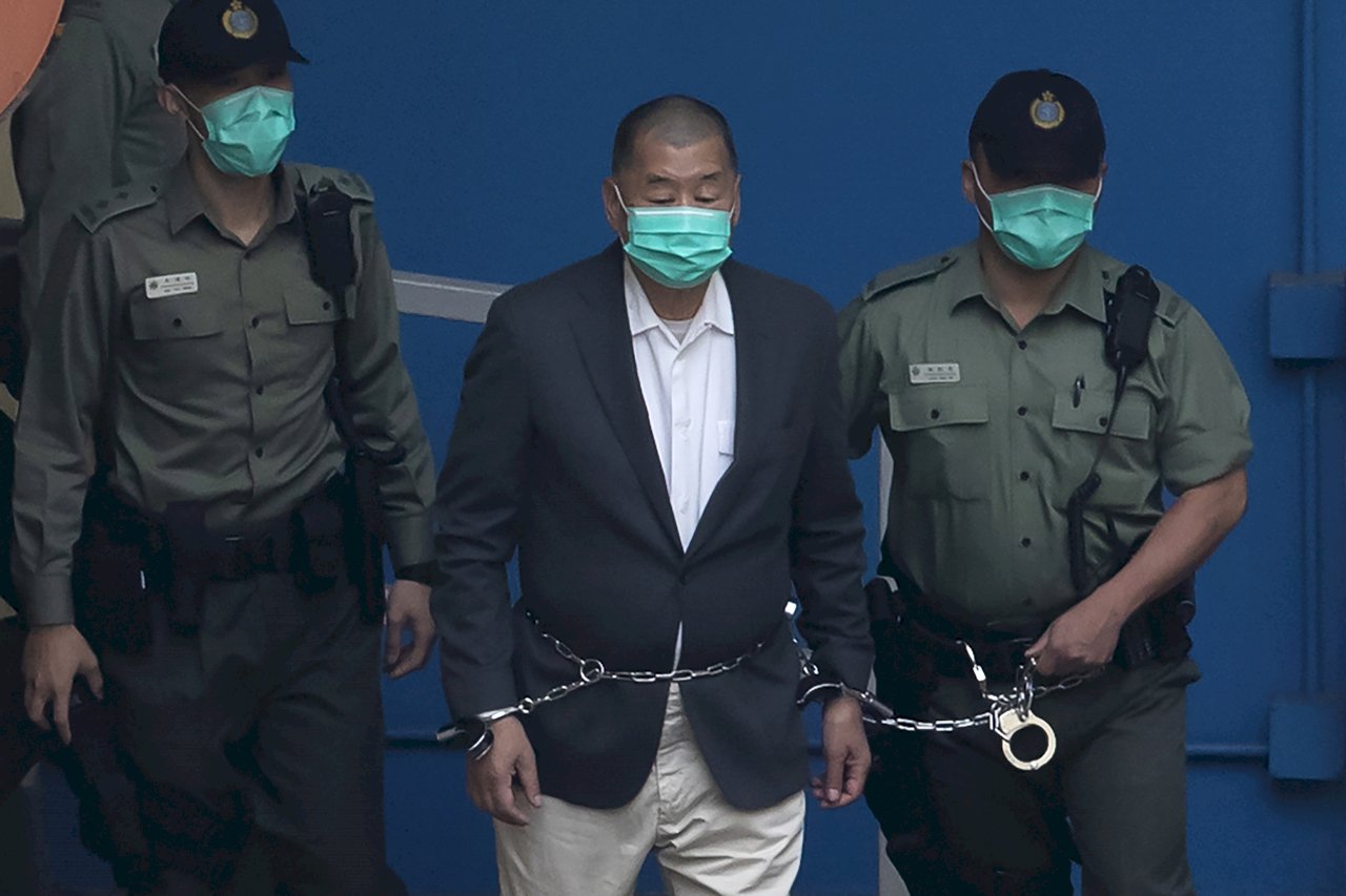 彭博：川普稱將在對中貿易談判中提及黎智英