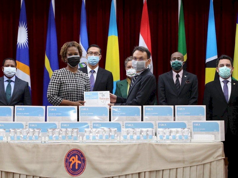 公私合力助友邦抗疫 外交部：展現台灣暖實力