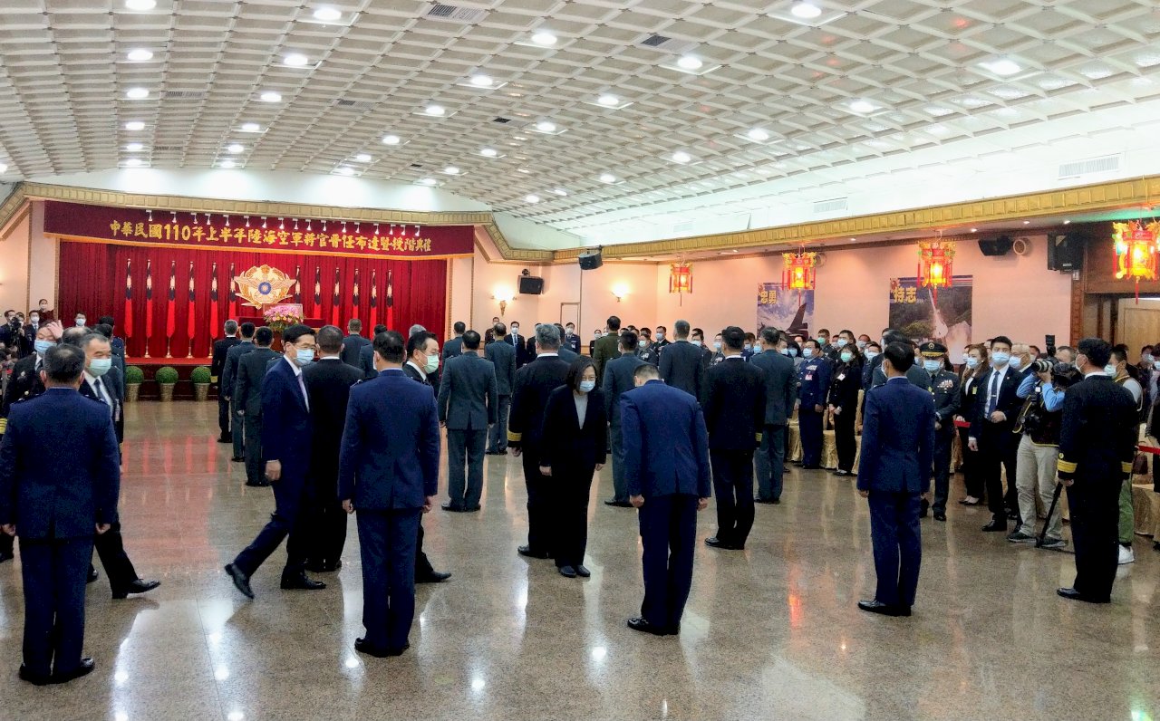 軍醫系統獲重視 5名軍醫同時晉升少將