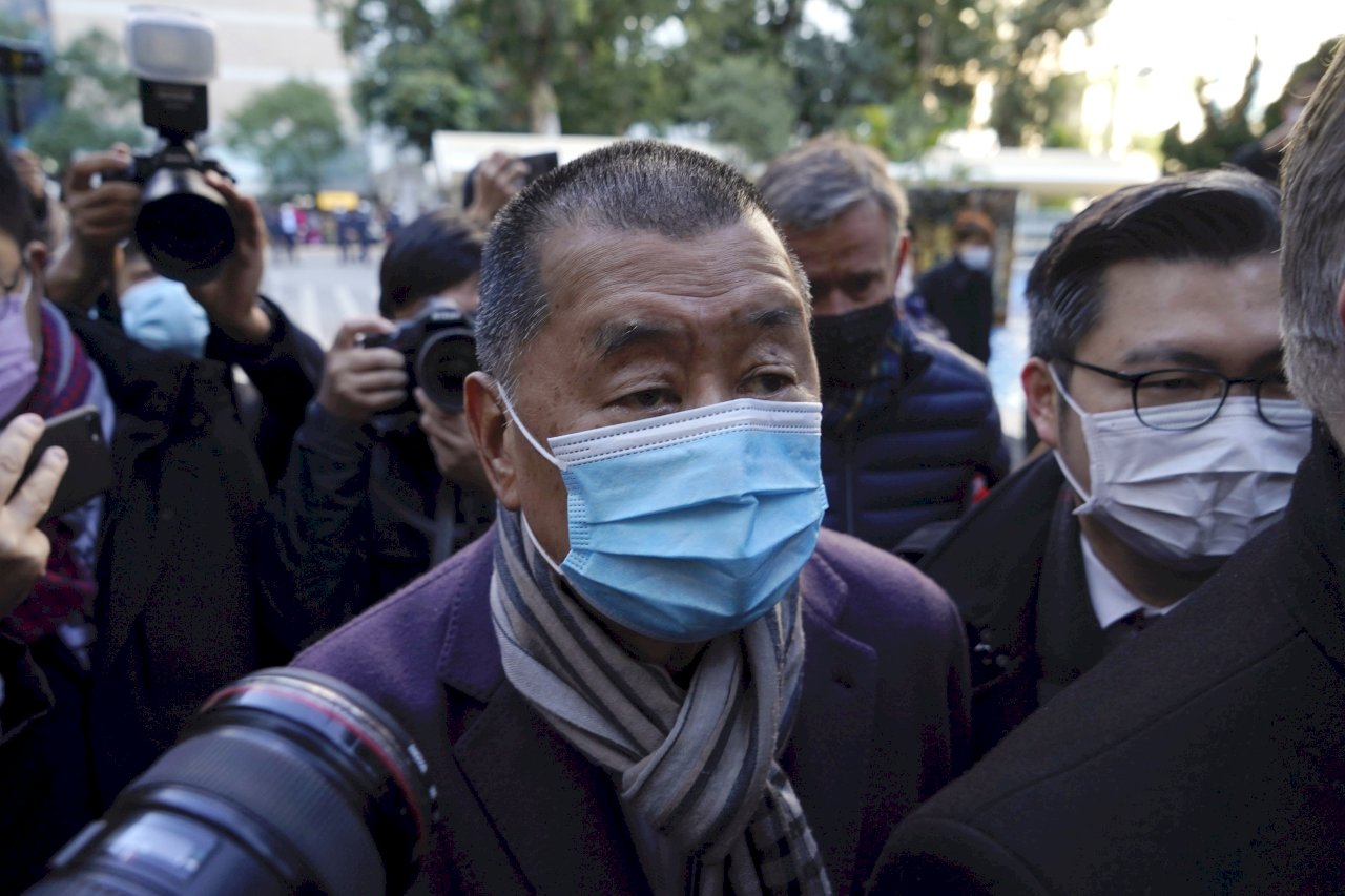 待黎智英國安案審結 香港蘋果日報清盤案押後聆訊