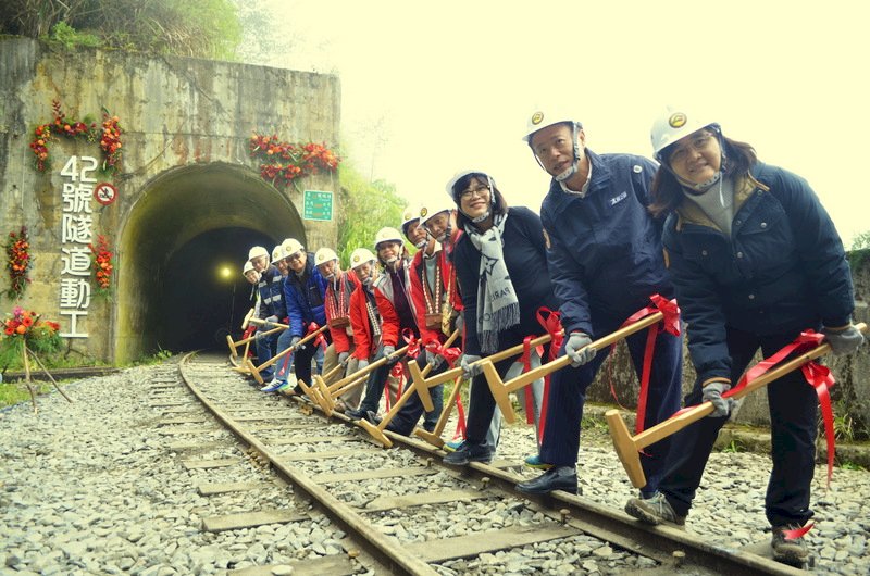 42號隧道動工  阿里山森鐵2023年通車