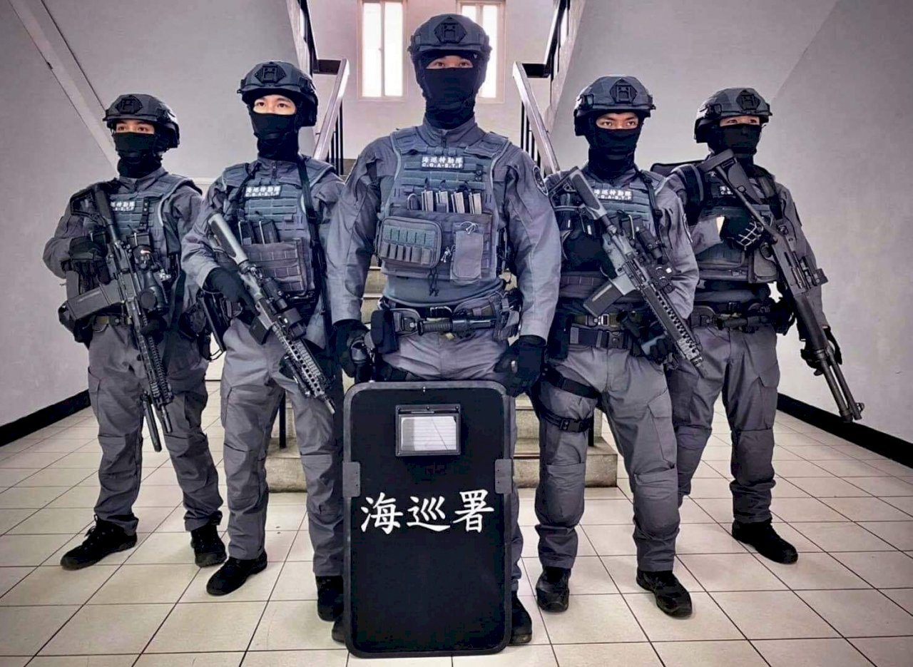 與美國海豹同款MK18步槍入列 海巡特勤反恐能量大增