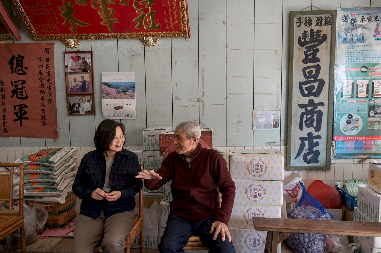 蔡總統：崑濱伯無米樂是台灣人心中鄉愁