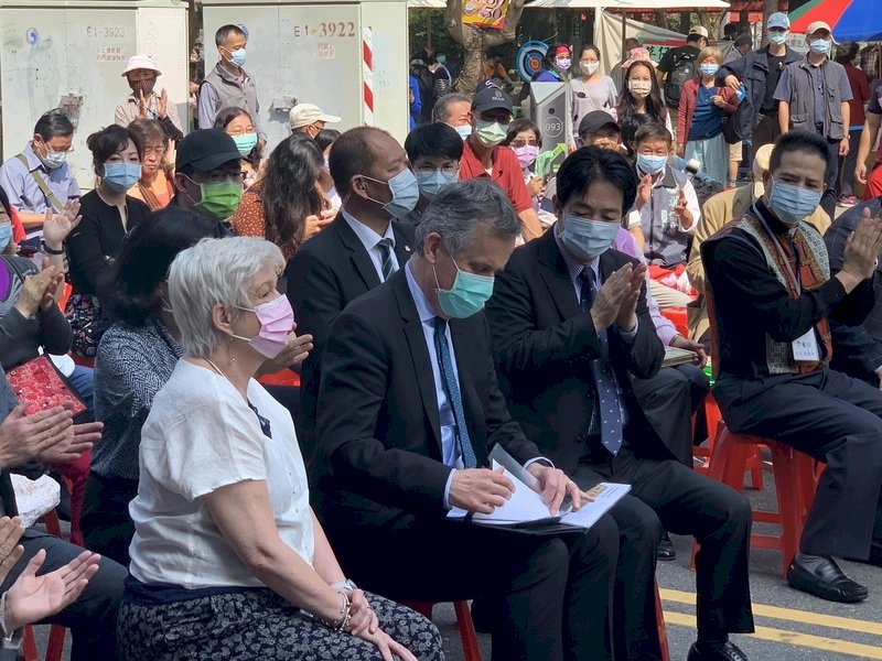 馬雅各別世百年 賴副總統：台英合作一定要加強