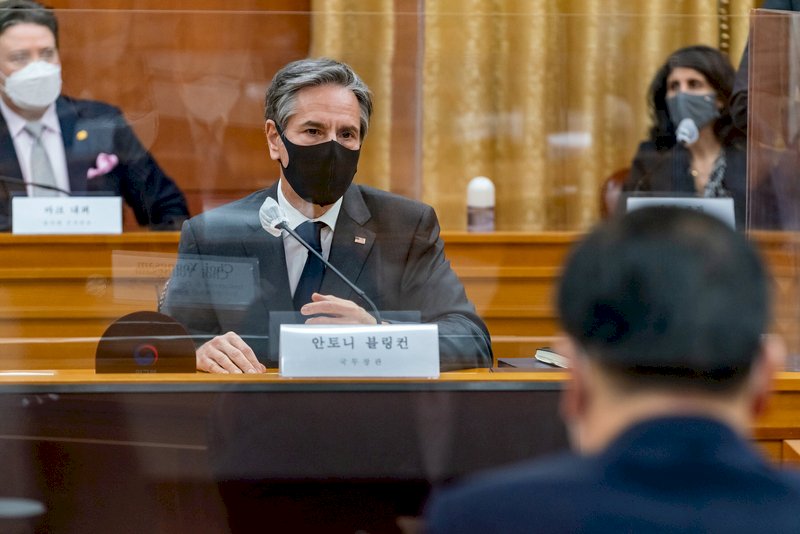 布林肯：美檢討北韓政策 施壓和外交手段皆選項
