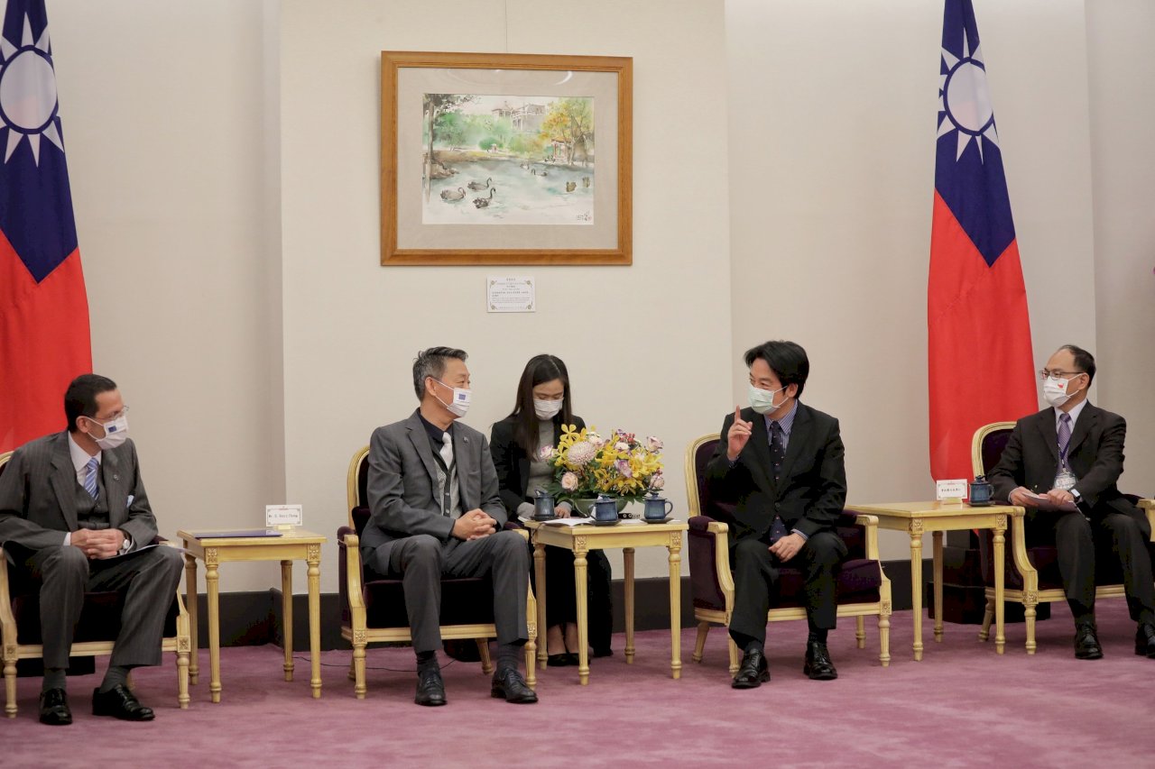 賴清德：後疫情時代持續深化與歐盟合作交流